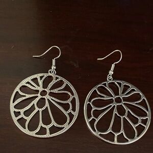 Elegant Silver Dangle Earrings